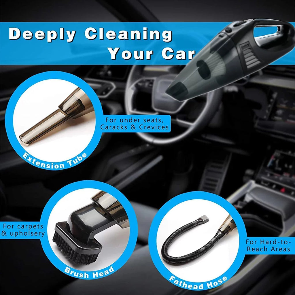 CrumbGone Pro - Cordless Car Vacuum 