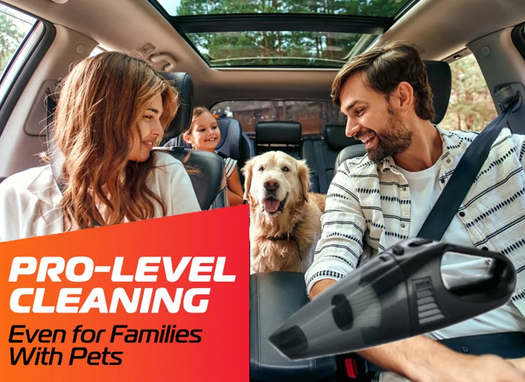 CrumbGone Pro - Cordless Car Vacuum 