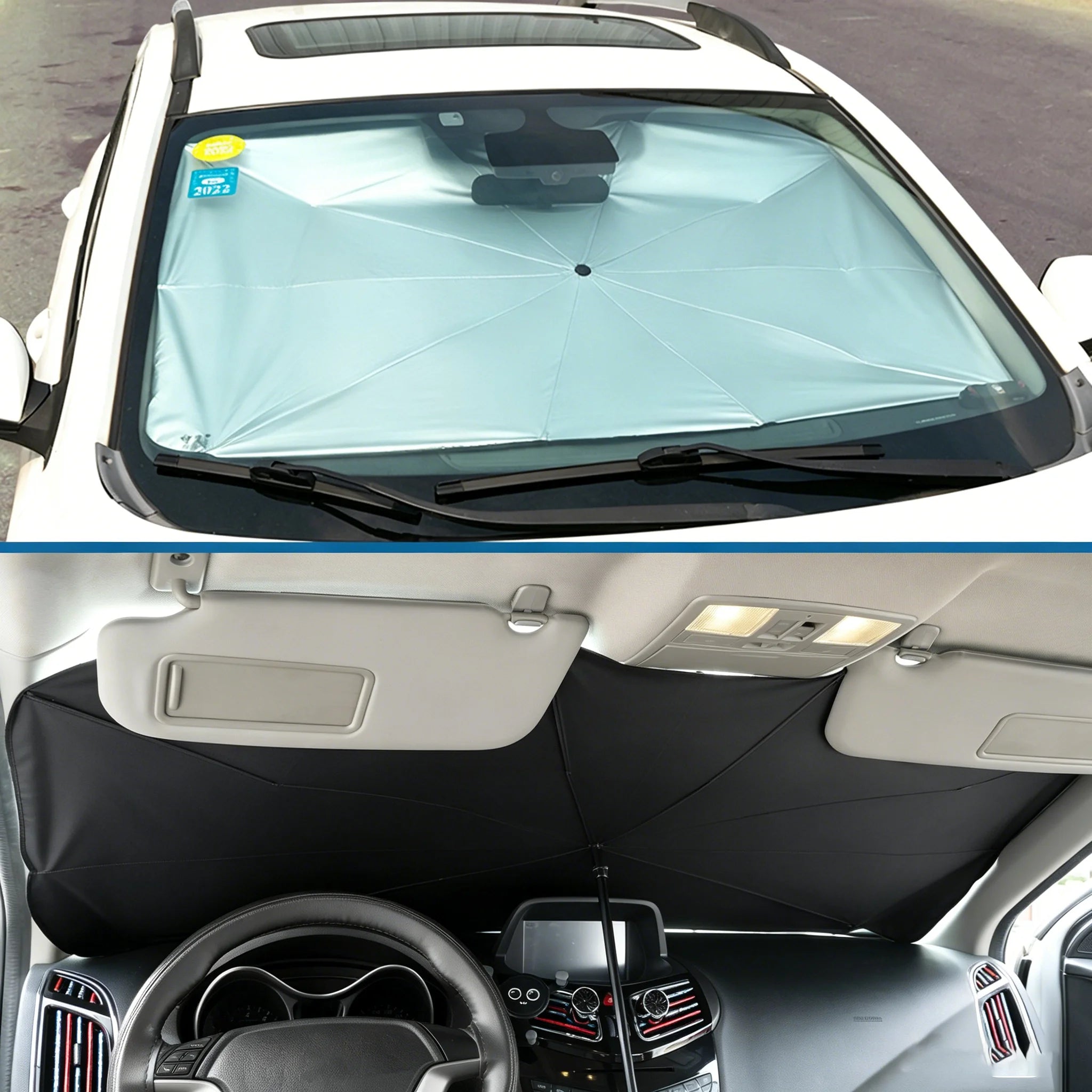 Shadepop - Umbrella Windshield SunShade (Opens in 3 seconds) 