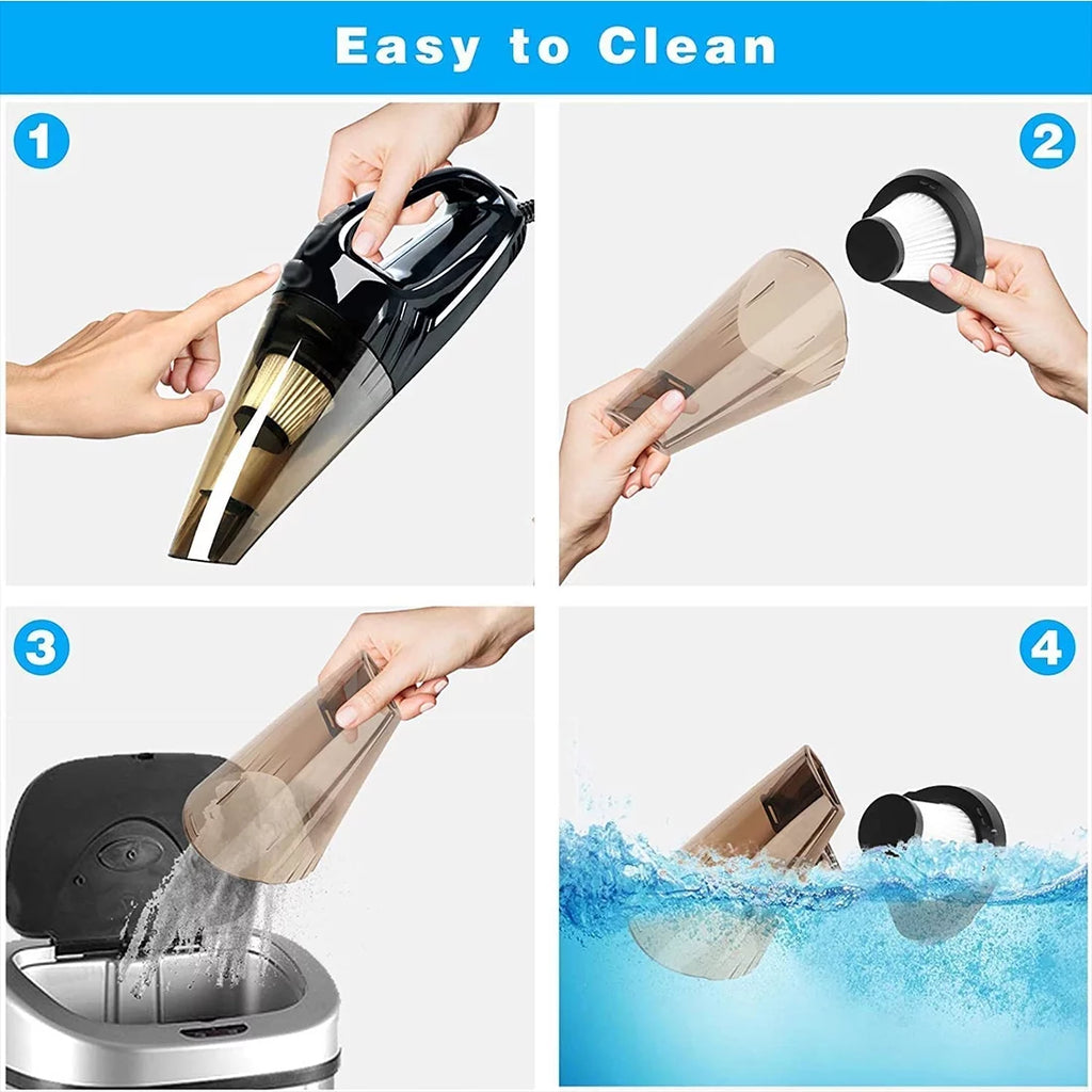 CrumbGone Pro - Cordless Car Vacuum 