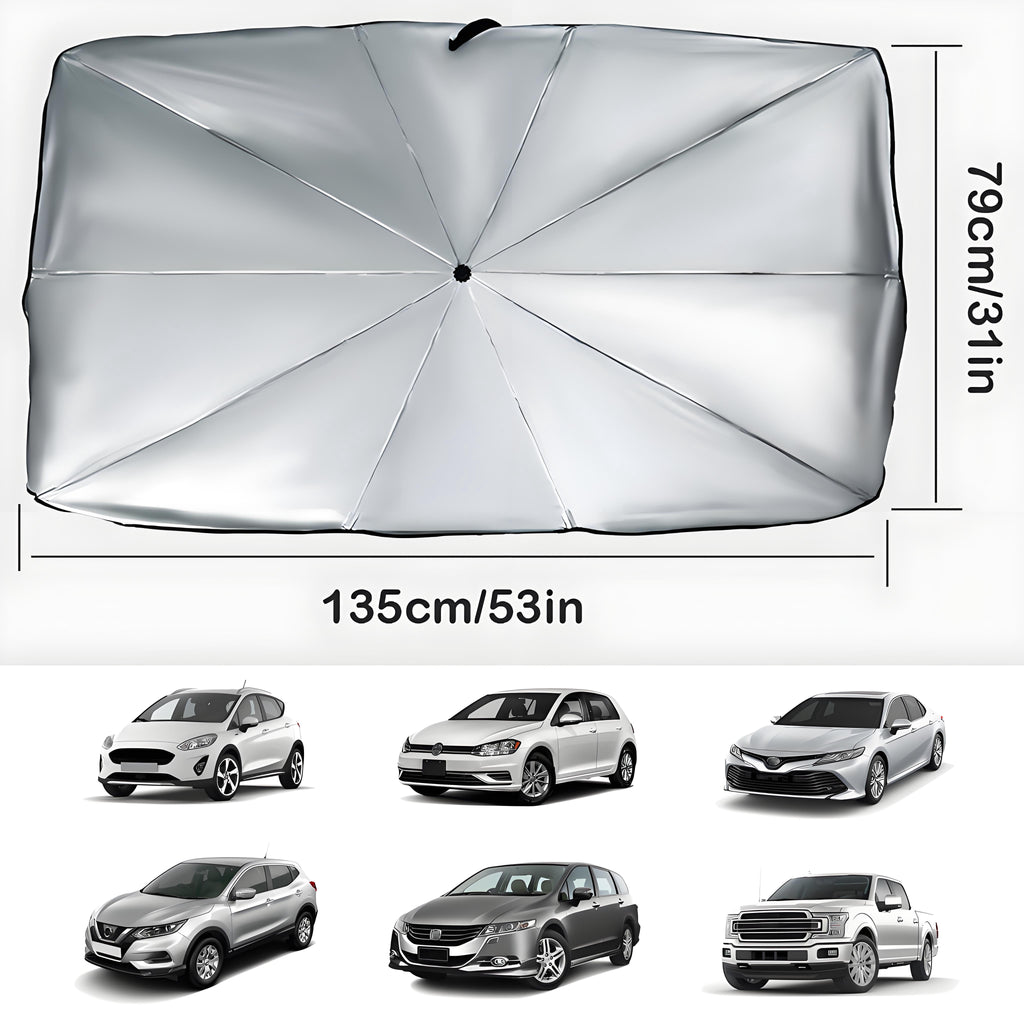 Shadepop - Umbrella Windshield SunShade (Opens in 3 seconds) 