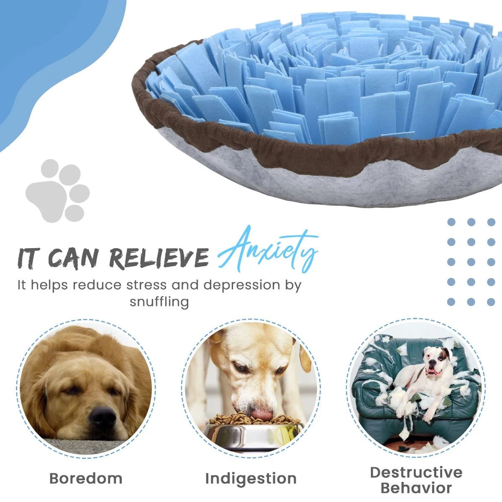 Adjustable Snuffle Mat — Doberman-Tested Enrichment for High-Energy Dogs